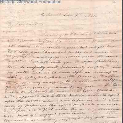 Judge George Summers to Ezra Walker, Jan 8, 1831