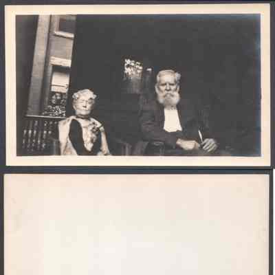 Lewis Summers and Lucy W. Summers at Glenwood, c. 1920's