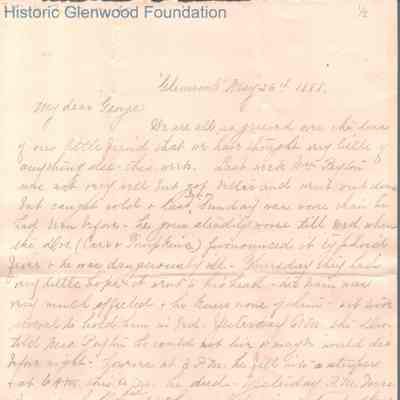 George W. Summers from Elizabeth S. Quarrier, May 26, 1888