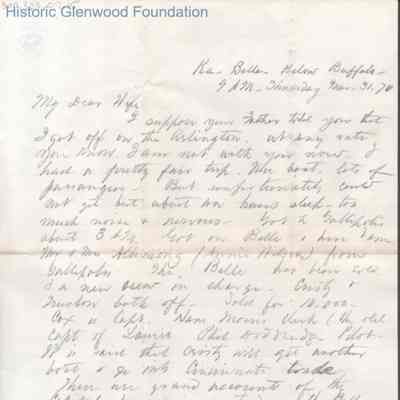 Lucy W. Summers from Lewis Summers, Mar 31, 1870