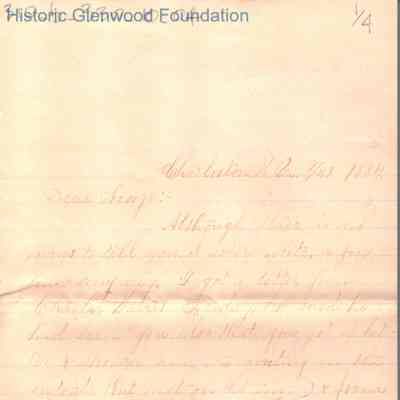 George W. Summers from Elizabeth S. Quarrier, Sep 28, 1884