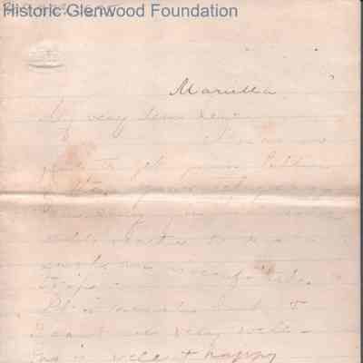 Lewis Summers from Lucy W. Summers, no date
