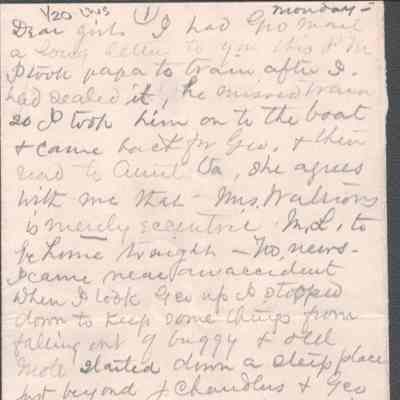 Elizabeth S. Quarrier from Lucy W. Summers, no date