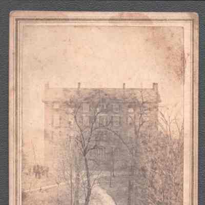 Marietta College campus building, no date