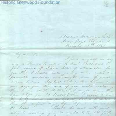 Judge George Summers from Theodore T. S. Laidley, Dec 15, 1846