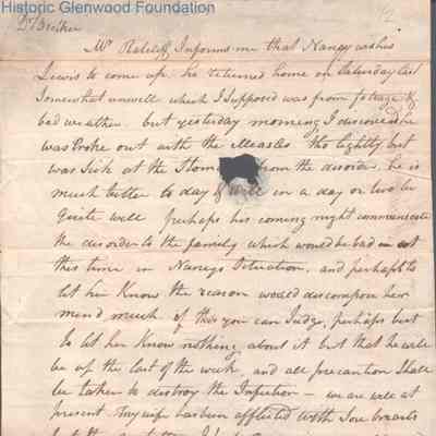 Col. George Summers from William S. Summers, Mar 7, 1796