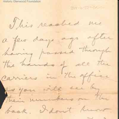 Lucy W. Summers from George W. Summers