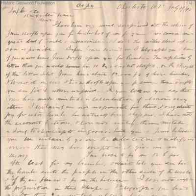 Lewis Summers to unknown recipient, Jul 19, 1890