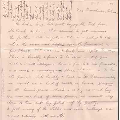 Elizabeth S. Quarrier from Lewis Summers, Jr., Mar 8, 1918