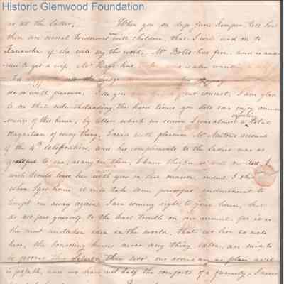 p. 3-4 and address page with postmark