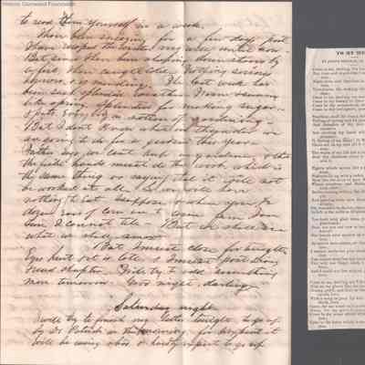 p. 4 and enclosure, front