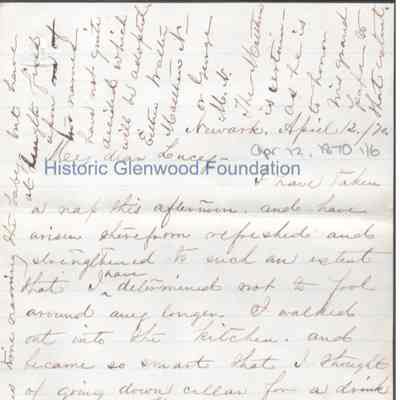 Lucy W. Summers from Nannie, Apr 12, 1870