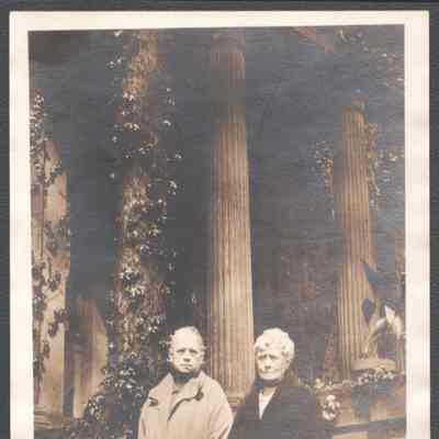 Lucy W. Summers and Mrs. Argolen at Glenwood, Apr 30, 1931
