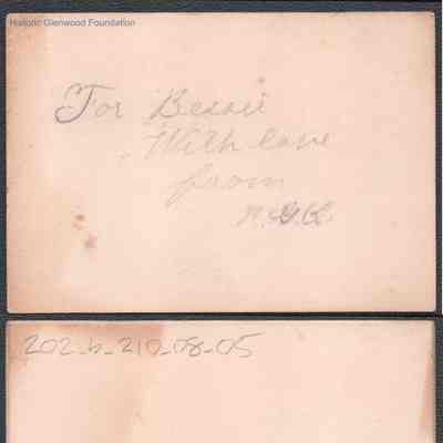 Elizabeth S. Quarrier from Russell G. Quarrier, no date
