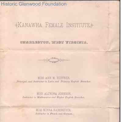 George W. Summers from Amacetta Summers, Dec 6, 1884