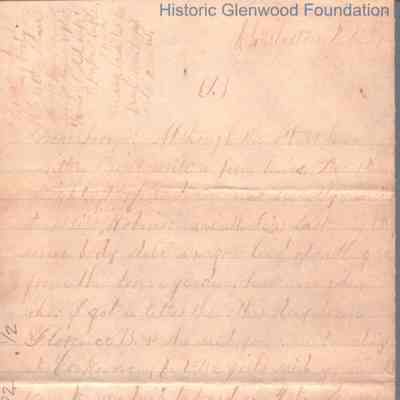 George W. Summers from Elizabeth S. Quarrier, no date