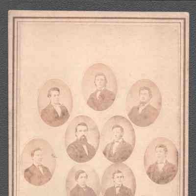 Unknown Marietta College classmates of Lewis Summers, no date