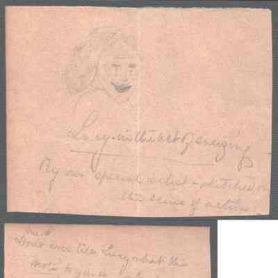 Lewis Summers from Elizabeth W. Wickes, no date
