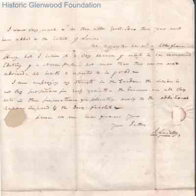 p. 3 and address page with notes