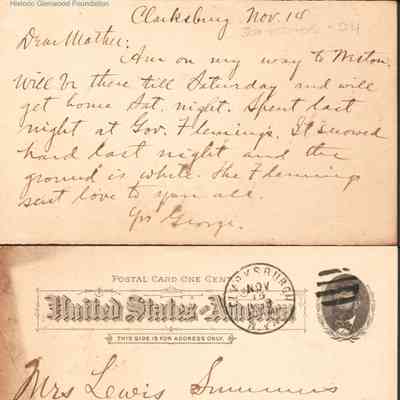 Lucy W. Summers from George W. Summers