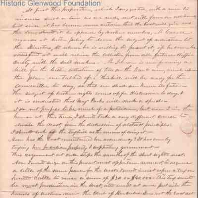 p. 3 and address page with postmark