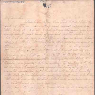 Lewis Summers from Anna I. S. Ryon, Feb 29, 1896