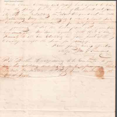 Judge Lewis Summers from William S. Summers, May 20, 1818