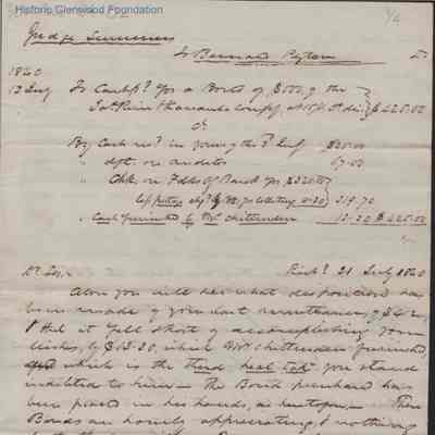 Judge Lewis Summers from B. Peyton, Jul 21, 1840