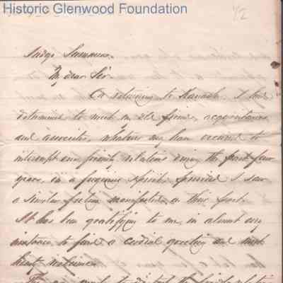 Judge George Summers from Alexander T. Laidley, Jul 27, 1865