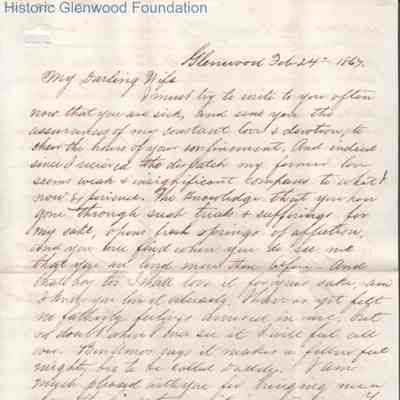 Lucy W. Summers from Lewis Summers, Feb 24, 1867