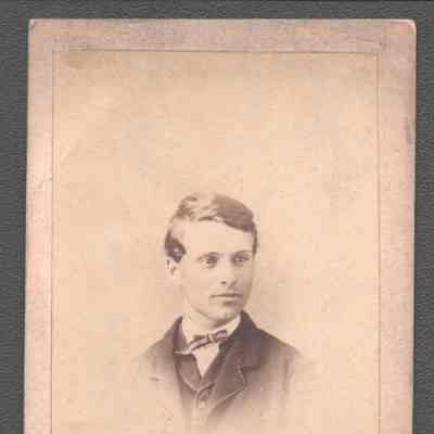 Unknown Marietta College classmate of Lewis Summers, no date