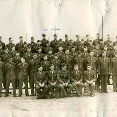 Camp Wheeler class portrait