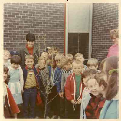 Alcott School Arbor Day