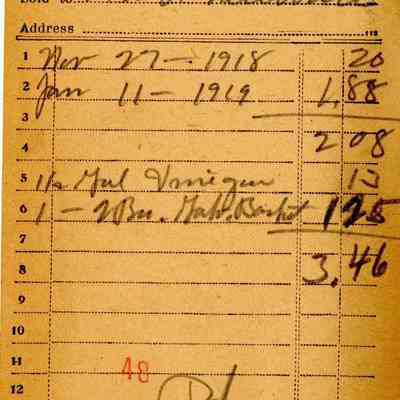 Receipt,1919