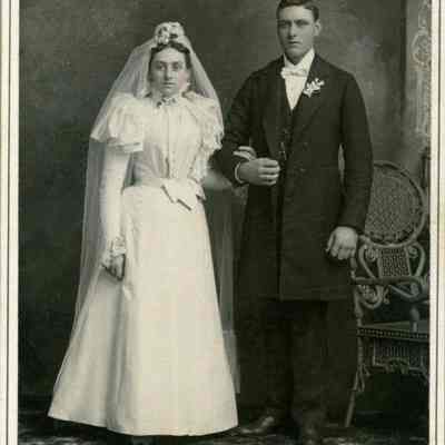 Frank Weidner Mary Kreutzer wedding portrait