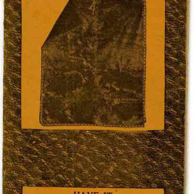 Marie Raupp Notebook