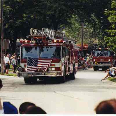 Buffalo Grove Days Parade firetrucks