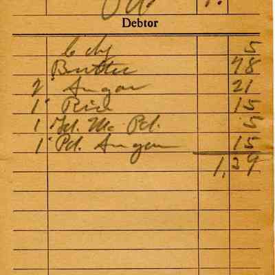 Firnbach and Raupp Reciept 1919