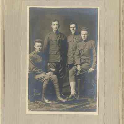 Portrait of Unidentified Soldiers
