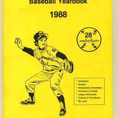 Buffalo Grove Recreation Association Baseball Yearbook 1988