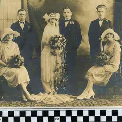 Anthony Kobiella and Martha Brehm wedding portrait