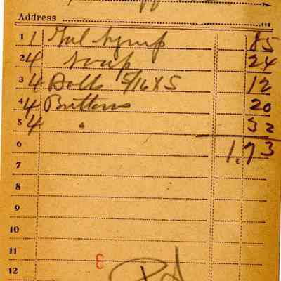 Receipt,1919