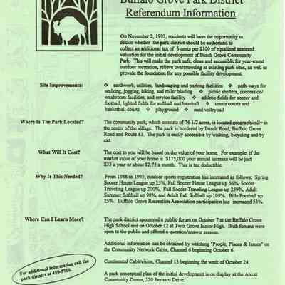 Referendum Information 1993