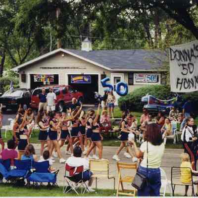 Buffalo Grove Days Parade Buffalo Grove cheer/band