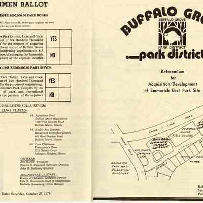 Buffalo Grove Park District Referendum 1979