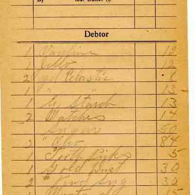 Receipt, 1919