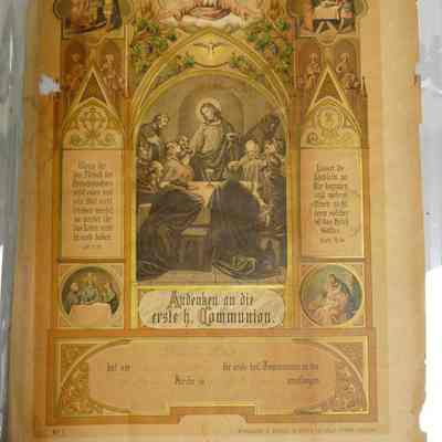 Andenken an die ersle h. Communion