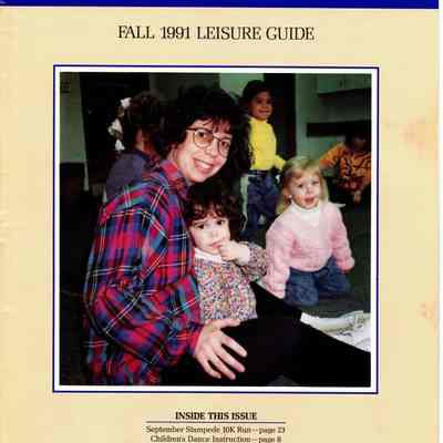 BG Park District Leisure Guide Fall 1991
