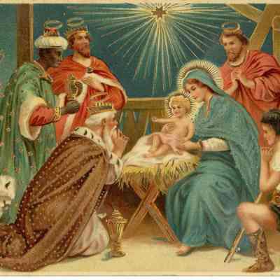 Leikam Christmas Postcard, C.1910