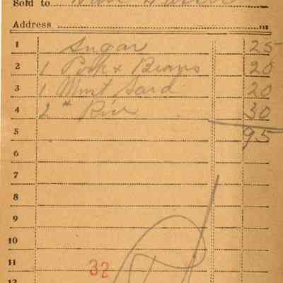 Receipt,1919